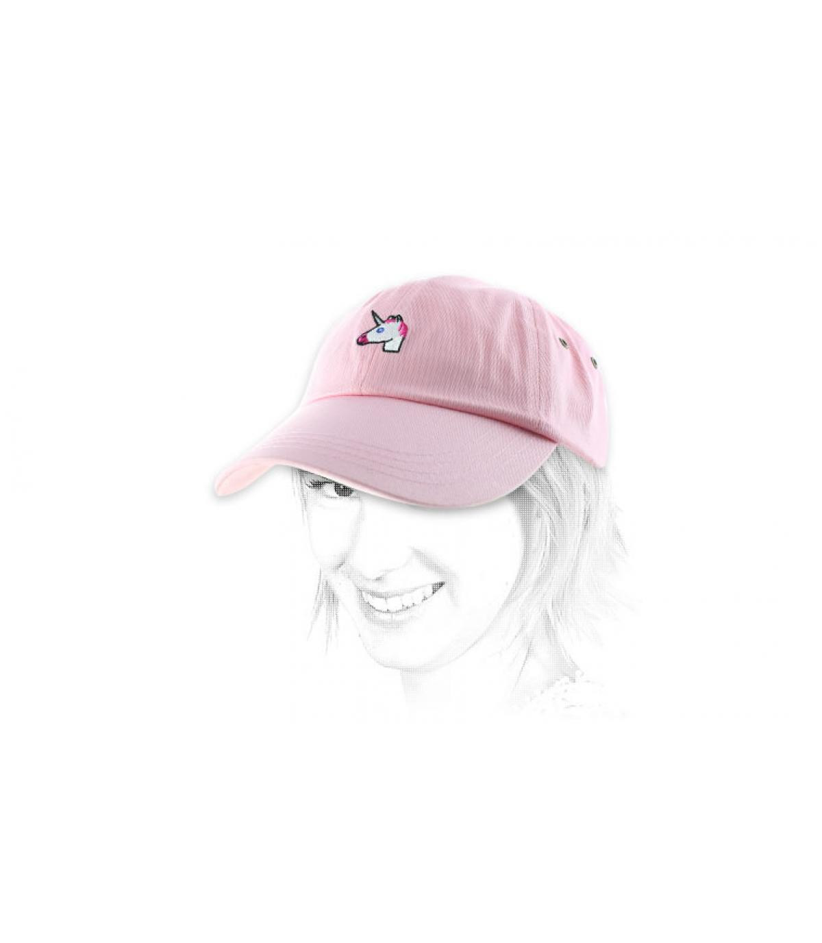 Pink unicorn cap Unicorn pink